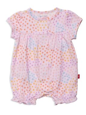 Magnetic Me Pink Romper with Multicolor Polka Dots 18-24 Months